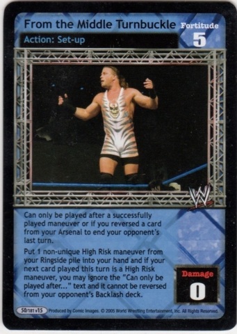 From the Middle Turnbuckle